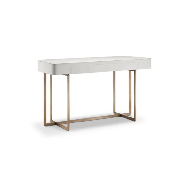Consola | blanca & dorado