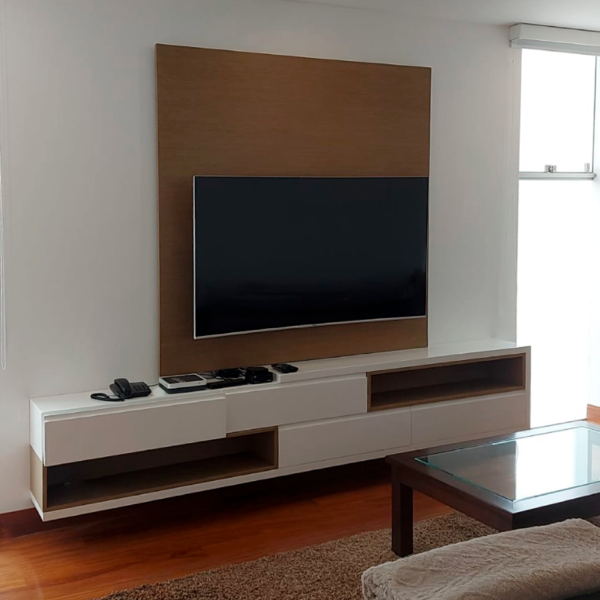 Mueble de TV |  caramel & white