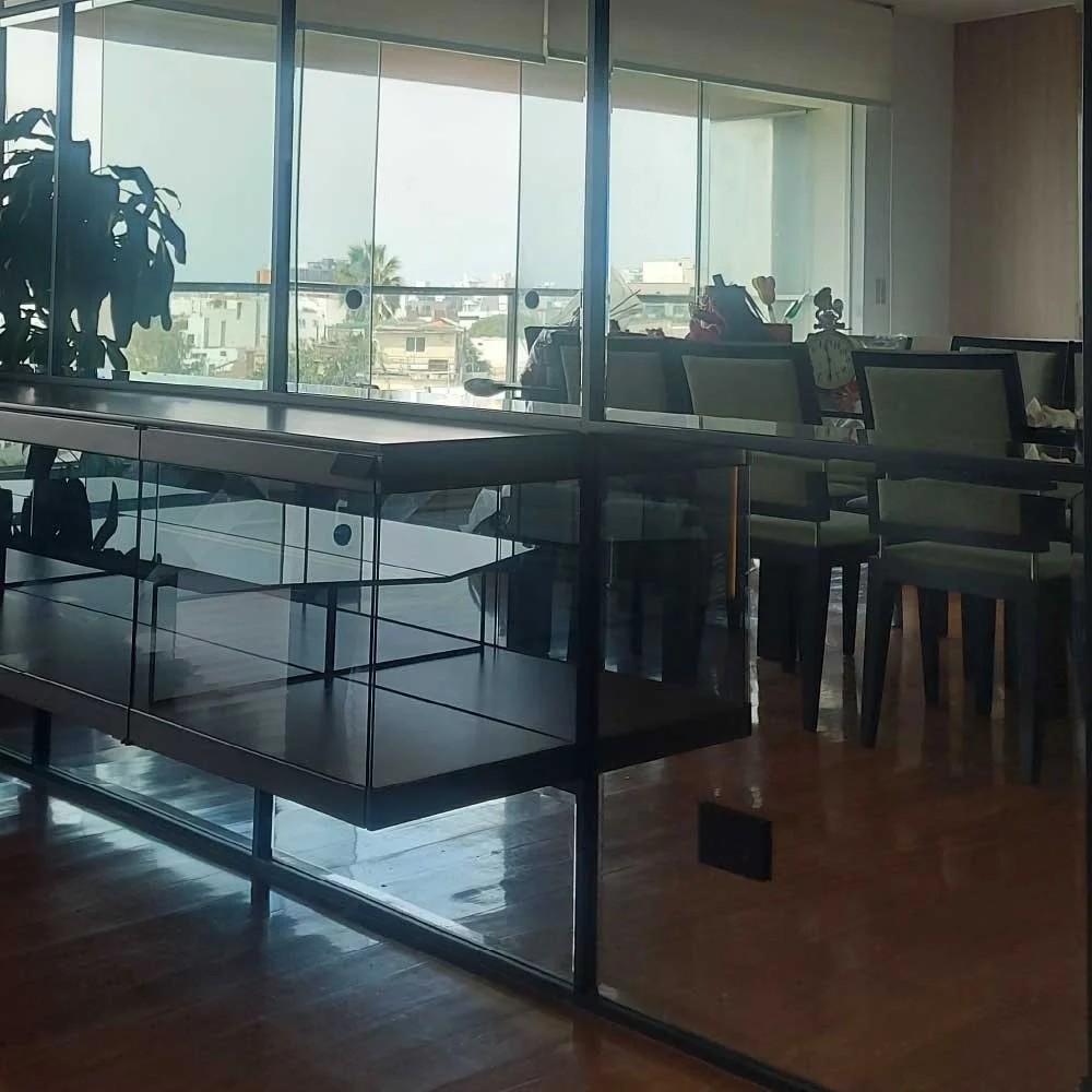 Aparador suspendido con espejos - Imagen 5